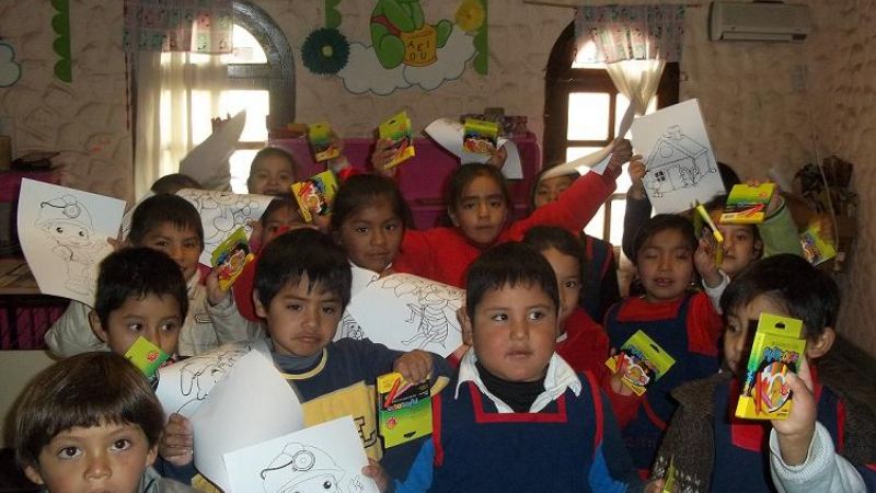 Minería festejó con los jardines de infantes del interior