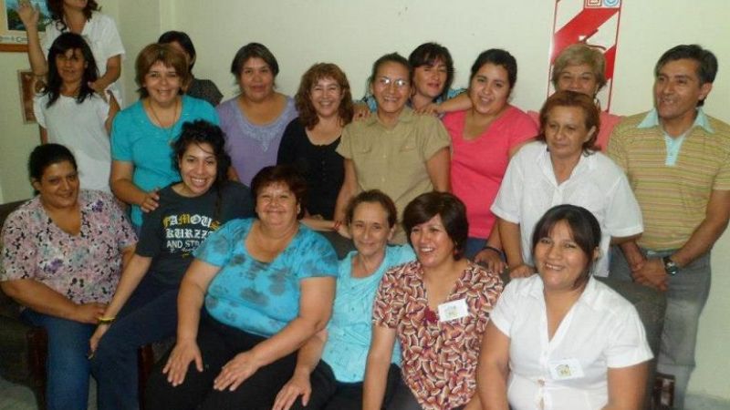 Más de 100 personas se formaron como cuidadores domiciliarios