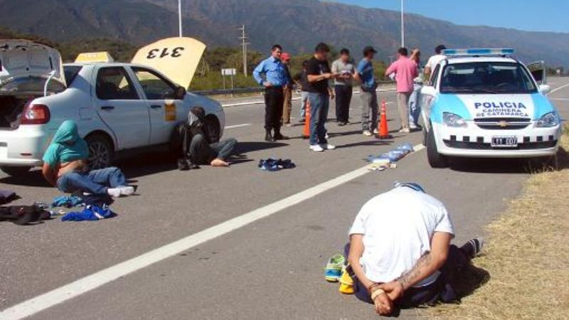 Incautaron más de 10 kilos de marihuana en un control vehicular