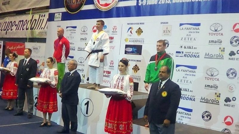 Bidabehere campeón de Karate-do WUKF