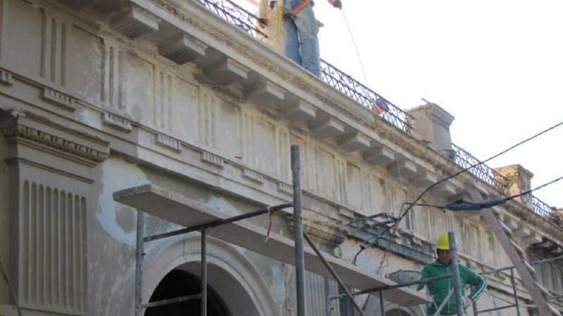 Avanza la obra del centro
