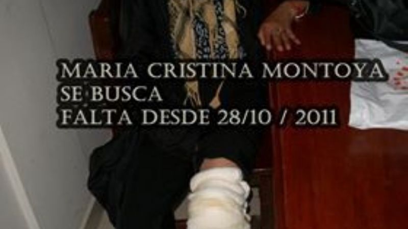 Buscan a Cristina Montoya a través de Facebook