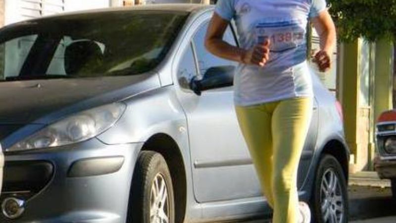 Rita Avellaneda con el record argentino 15Km 