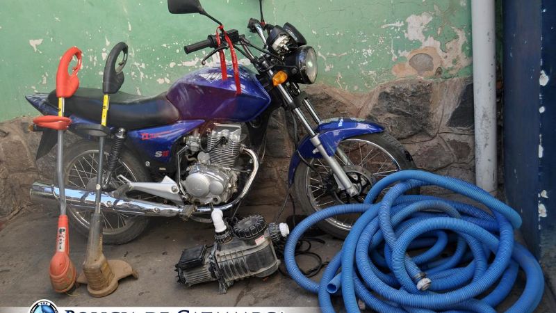 Secuestran elementos robados