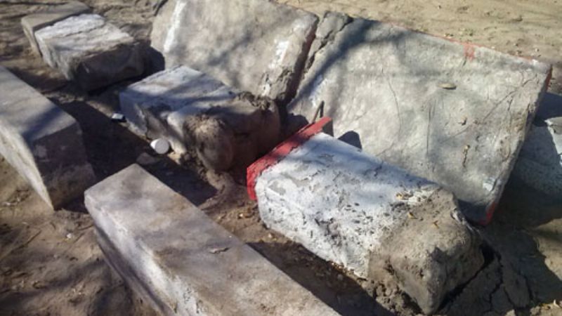 Nuevamente el vandalismo en la Costanera