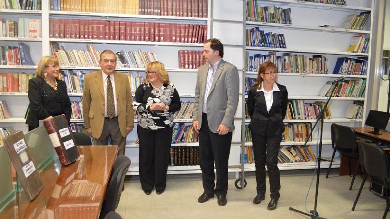 Inauguraron la nueva biblioteca del Senado 