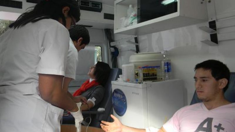 Exitosa participación de donantes voluntarios de sangre