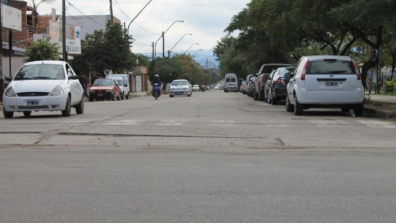 En Ayacucho y Belgrano ya no se puede estacionar en 45 grados