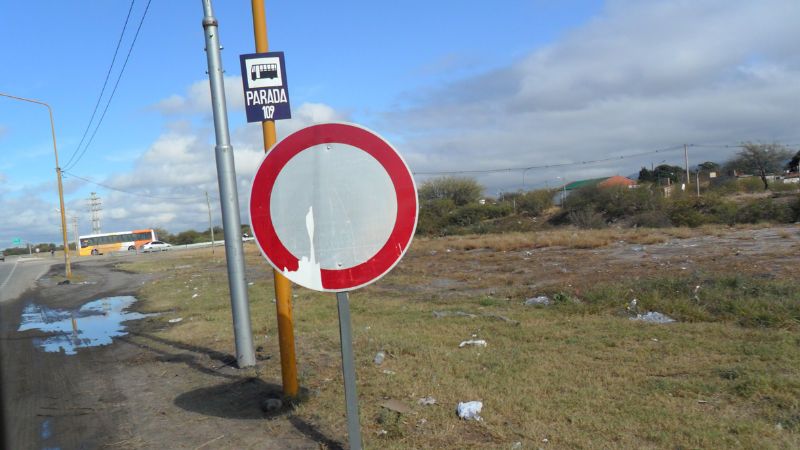 Otra vez el vandalismo en la Circunvalación