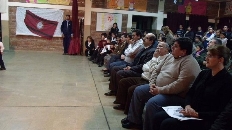 Acto por Martín de Güemes en la Escuela de Las Esquinas