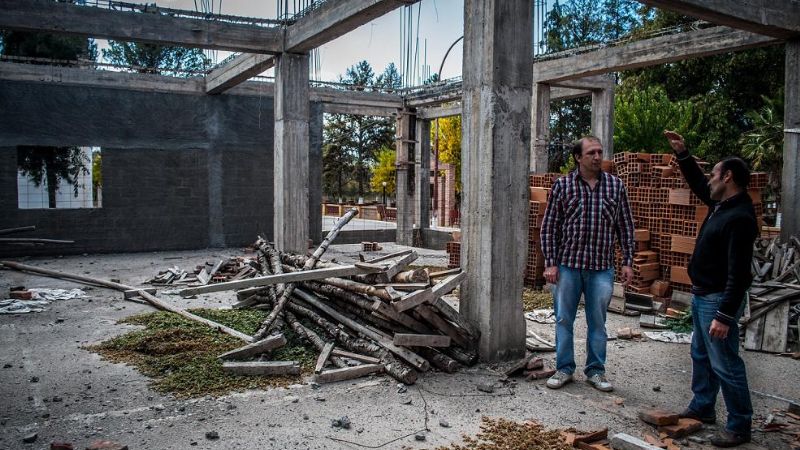 “Cristina y Lucía con las obras generan trabajo”
