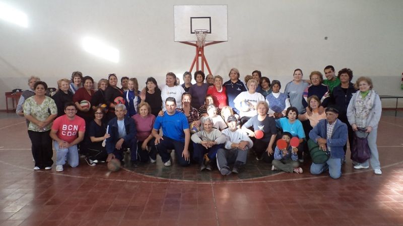 Encuentro preparativo para los Juegos Evita de Adultos Mayores  