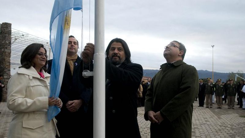 Acto oficial por el Día de la Bandera