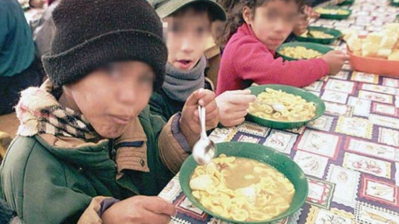 Los comedores escolares reciben 3 millones de pesos por mes