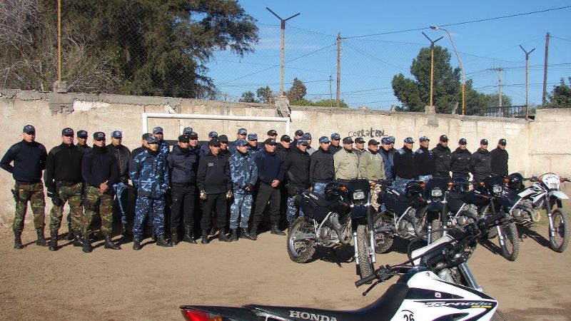 Comenzó el curso para motoristas de la Policía