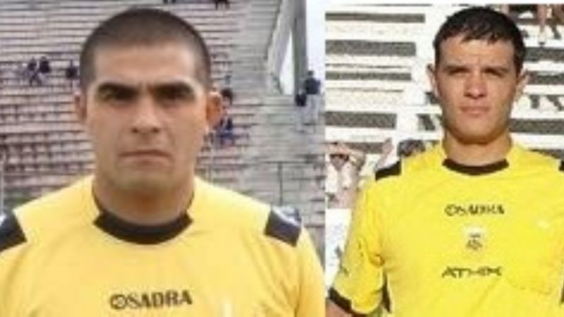 Policial con referí de San Juan y “catuchos” al Chaco