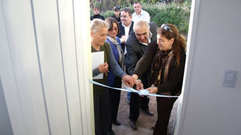 Seis familias recibieron nuevos módulos habitacionales