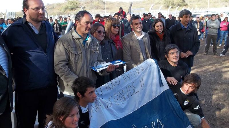 La Gobernadora entregó personería al Club Quilmes de Anquincila