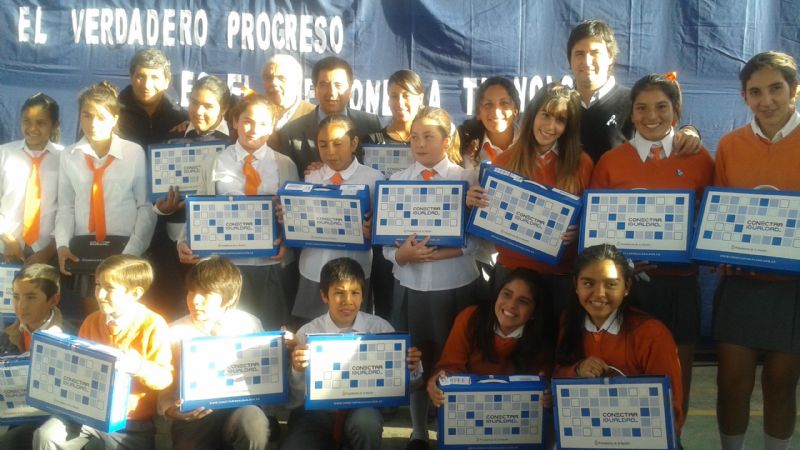 Conectar Igualdad: 265 netbooks para alumnos y docentes de Pomán