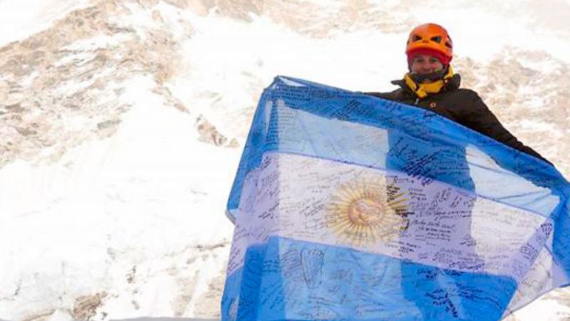 Tras conquistar el Everest, Úrsula Díaz llega el miércoles  