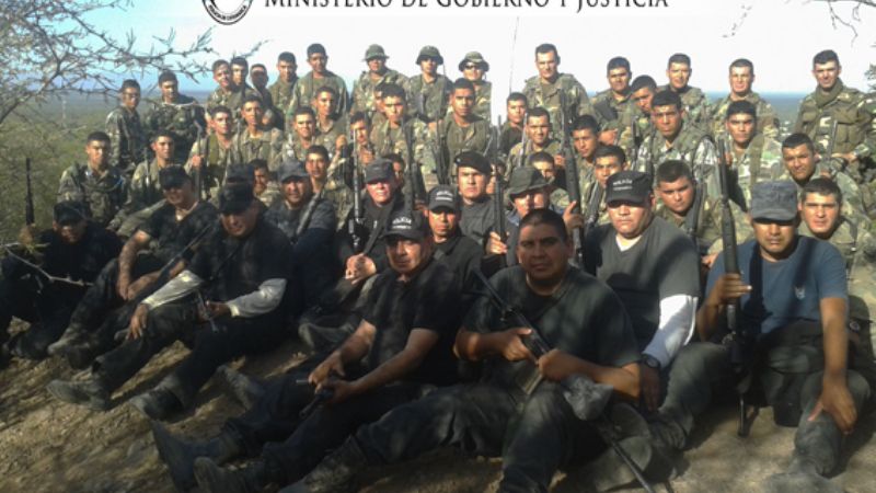 Capacitación conjunta entre el GIR Capayán y el Ejército Argentino