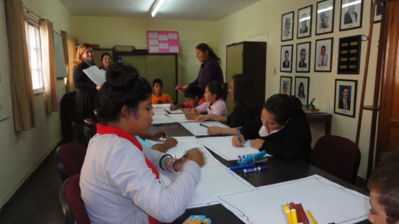 Taller de Lectura junto a chicos del B° El Jumeal