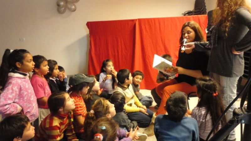 Taller de Lectura junto a chicos del B° El Jumeal