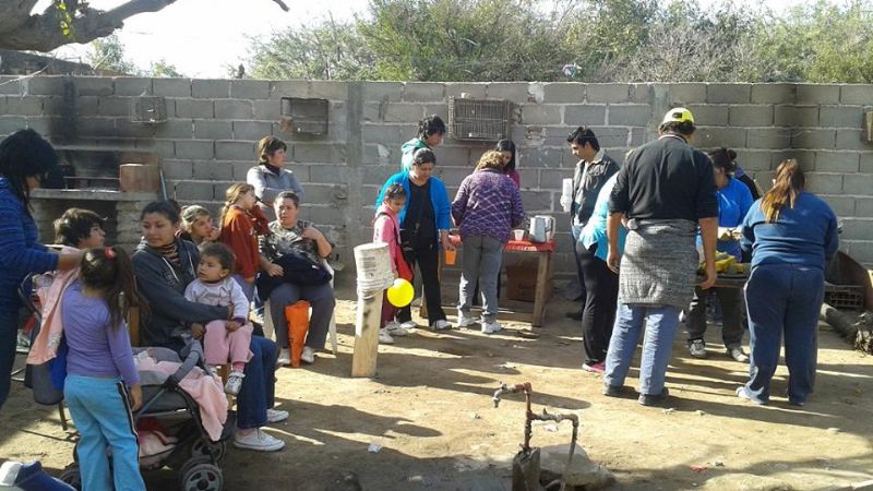 Sábado solidario con vecinos de El Bañado