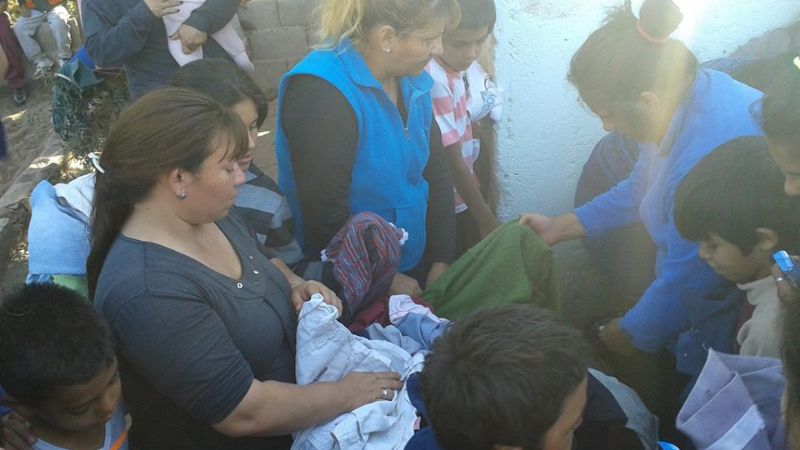 Sábado solidario con vecinos de El Bañado