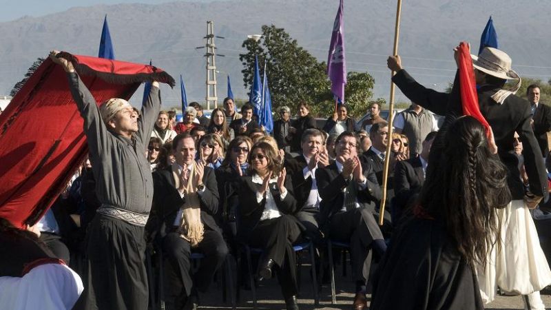 La Gobernadora encabezó actos en honor a Felipe Varela