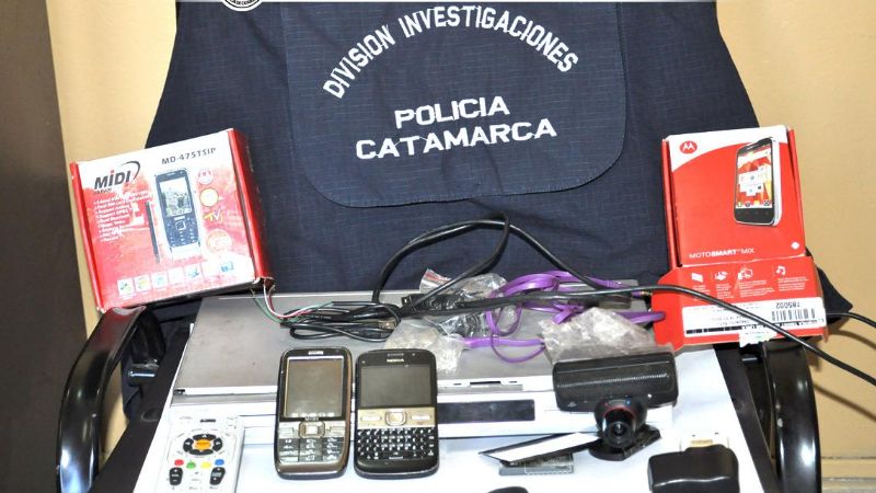 Tras una persecución, aprehenden a dos ladrones 