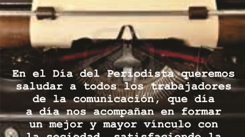 La DNV saludó por el Día del Periodista