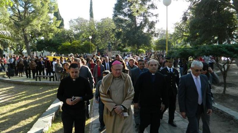 Obispo inició visita a Fray M. Esquiú