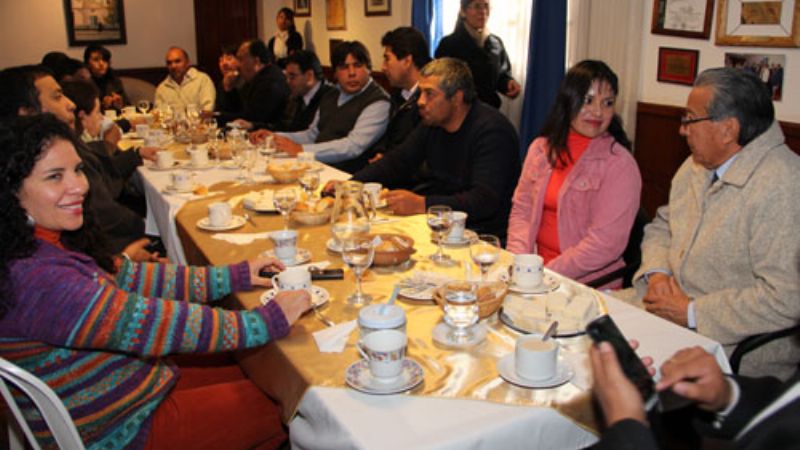 Los periodistas celebraron su día