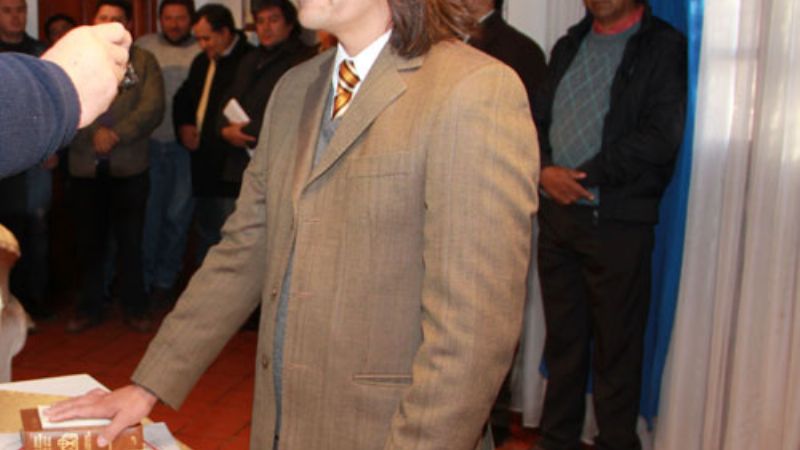 Nuevo funcionario en Santa María