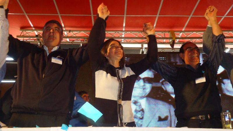 El lema de unidad fue la bandera del Congreso del PJ