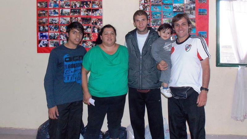 Encuentro de Futbol de La Banda de River en La Merced?