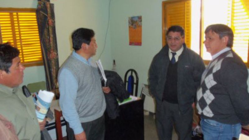 Andersch en recorrida institucional