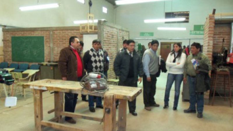 Andersch en recorrida institucional