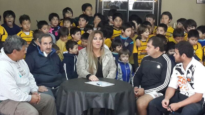 Veaute colaboró con Catamarca Rugby Club