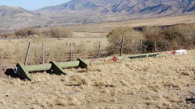Columnas decoradas y con mensajes de todo tipo