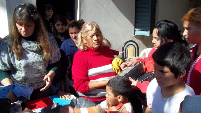 Alternativa Peronista visitó el barrio Villa Eumelia