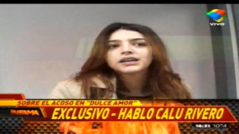 Habló Calu que no quiere polémicas