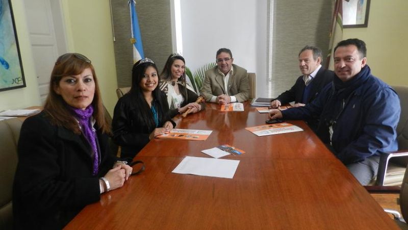 Jalil recibió a la Reina y Princesa de Punta Alta