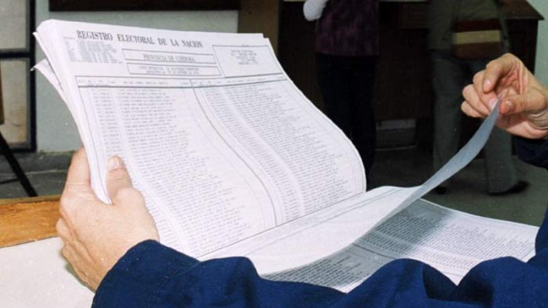 A partir de mañana se podrá consultar el lugar de votación para las PASO nacionales