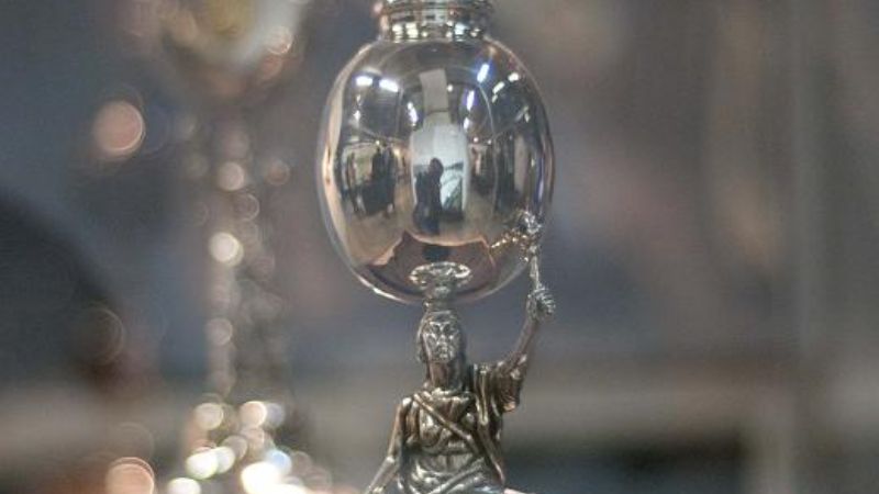 Los mates del Bicentenario y de la Asamblea del año XIII, en el Museo del Poncho