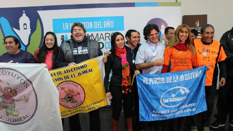 Se entregaron los premios a los ganadores de “Catamarca Corre”