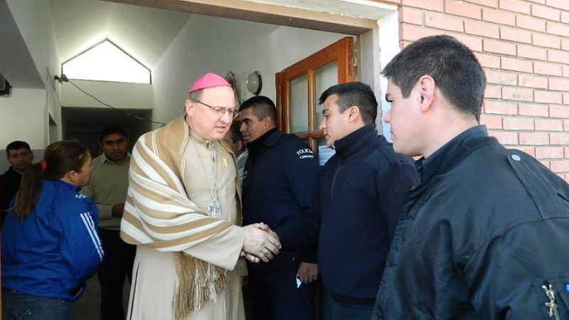 El Obispo Urbanc sigue de visitas