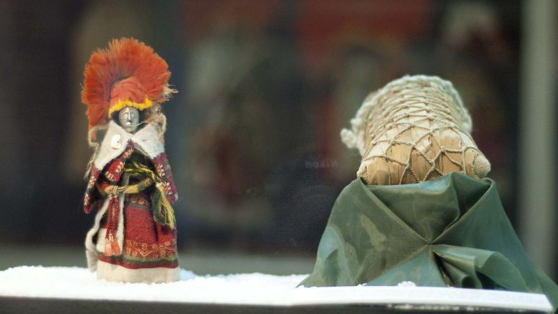 Gran cantidad de visitantes en la muestra del Qhapaq Ñan