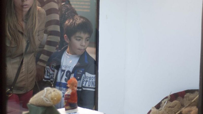 Gran cantidad de visitantes en la muestra del Qhapaq Ñan